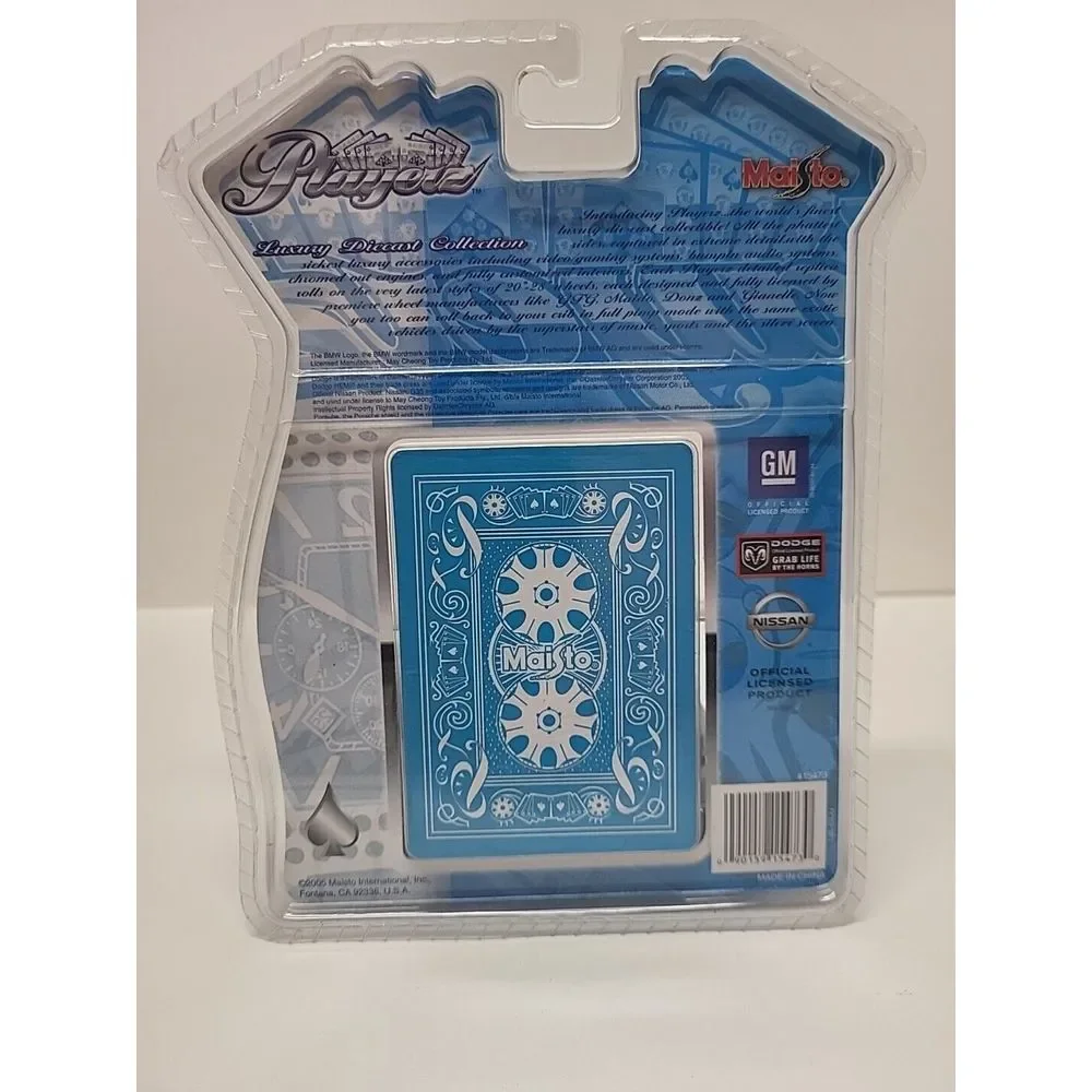 2005 Maisto Playerz Luxury Diecast Collection Porsche Cayenne Turbo Playing Card